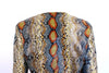 Chanel python snakeskin jacket 
