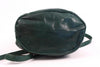 Vintage Green Leather Bucket Bag
