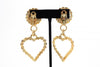90's Gold Heart Earrings
