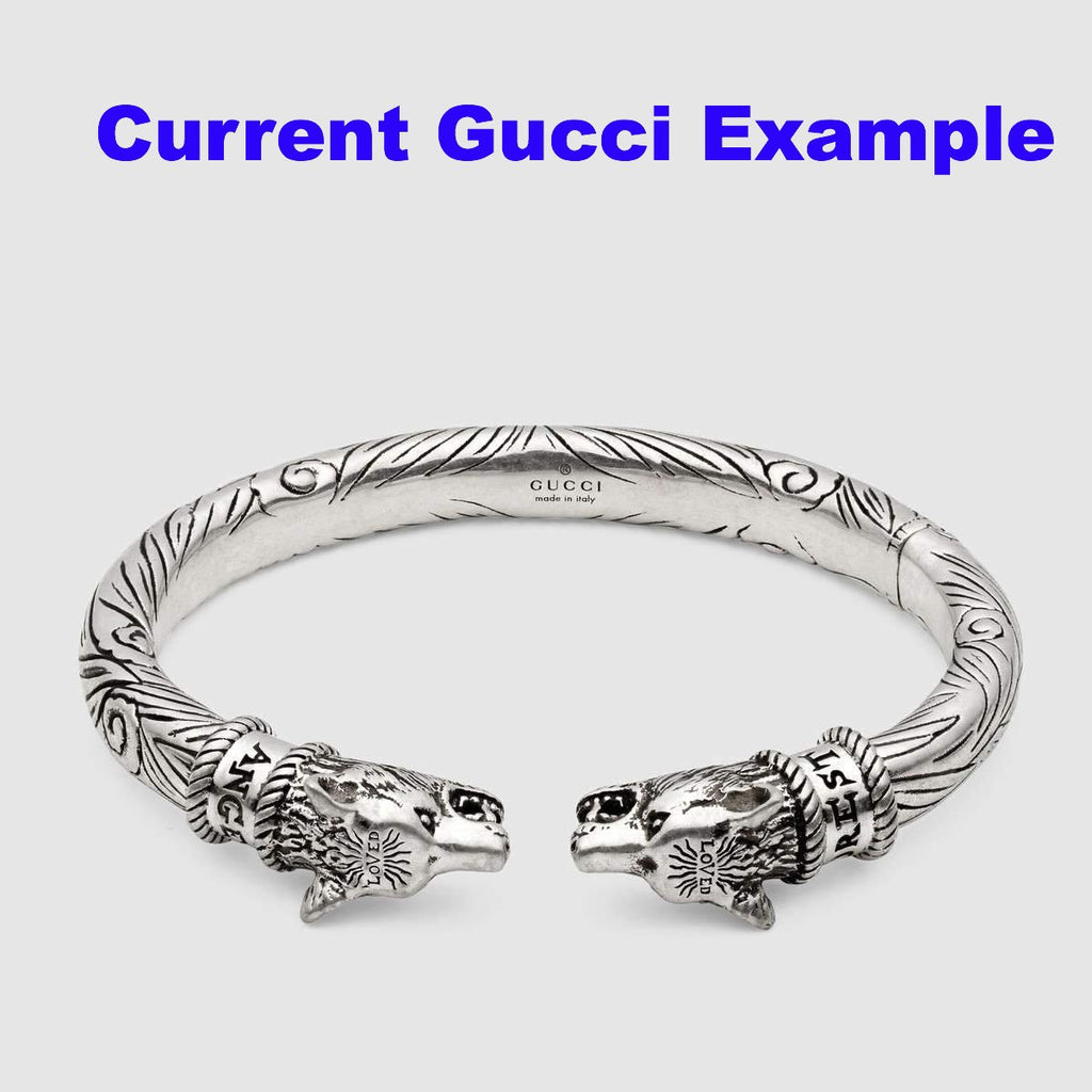 Gucci Tiger Head Ring - Sterling Silver Band, Rings - GUC1446689 | The  RealReal