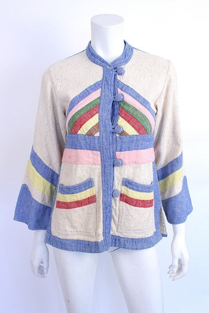 Vintage 70's Patchwork Jacket 
