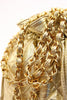Authentic Vintage Chanel Gold Handbag 