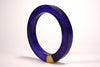 Vintage 70's GIVENCHY Blue Lucite & Brass Bracelet