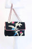  Vintage Chanel Floral Jumbo Flap Bag 