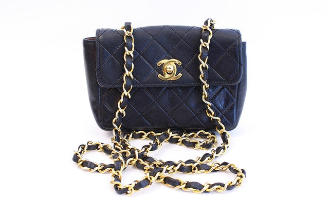 SOLD!] Chanel Small Black Diana with 24K Gold Hardware, Women's Fashion,  Bags & Wallets, Cross-body Bags on Carousell