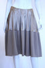 MARNI Taupe Silk Skirt
