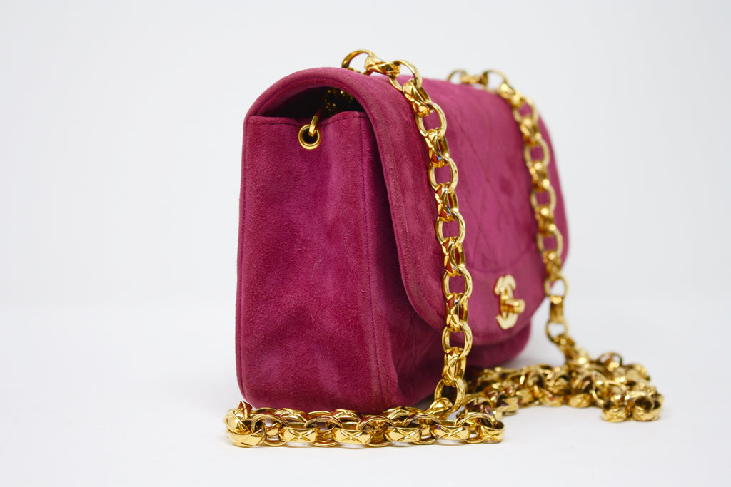 vintage chanel pink bag