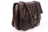 CHANEL Jumbo Brown Flap Handbag