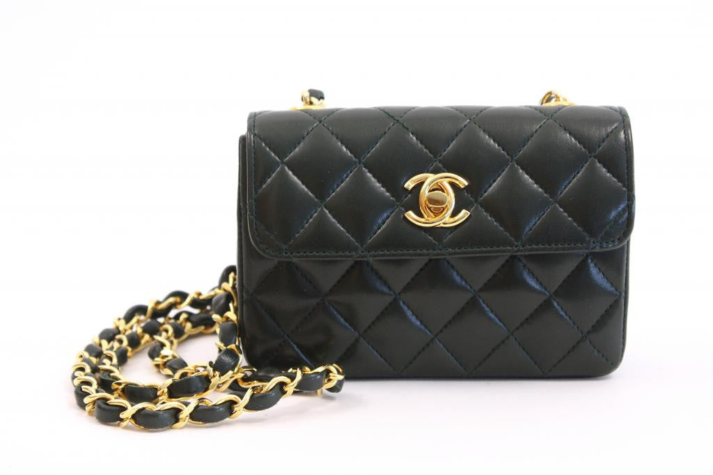 Vintage CHANEL Mini Flap Bag at Rice and Beans Vintage