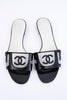 Authentic Chanel CC Sandals