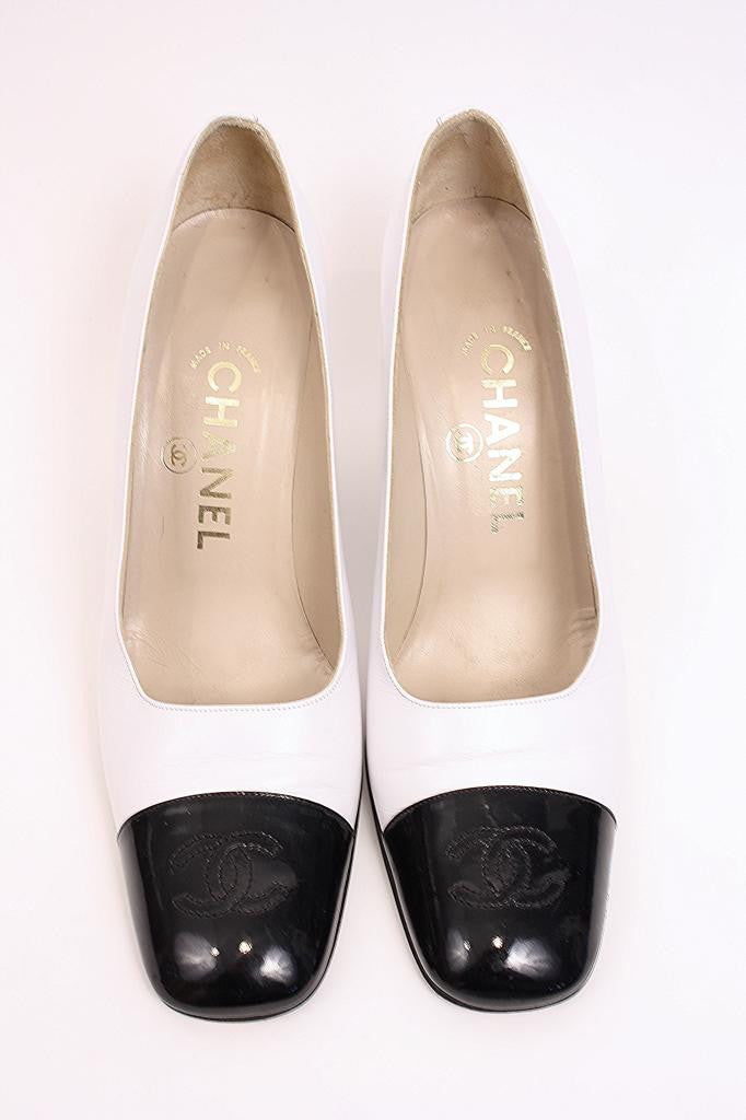 CHANEL Bow Vintage Mules, 37.5 – Archive Square