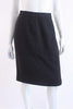 Vintage Chanel black boucle jacket skirt suit