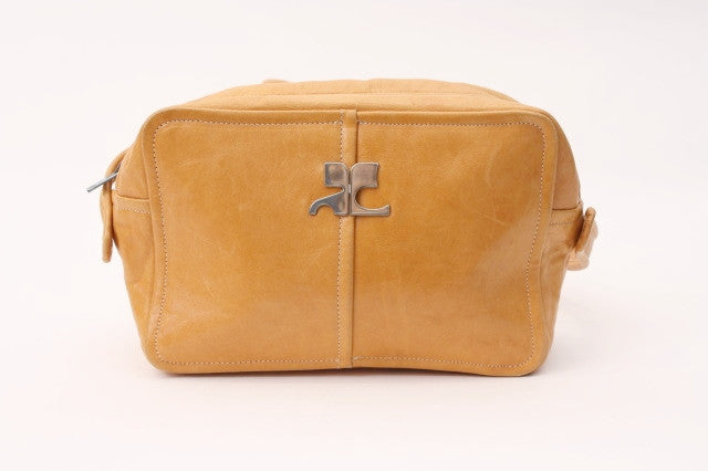 Vintage COURREGES Leather bag at Rice and Beans Vintage