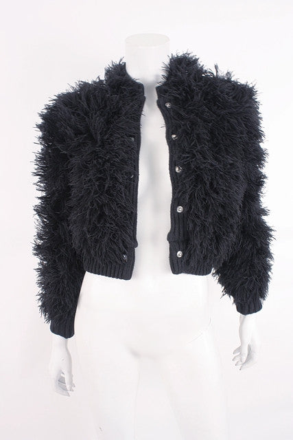 Vintage Crissa Couture Shaggy String Jacket 