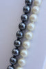 Double strand faux pearls