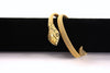 Vintage 10K Gold Snake Bracelet