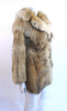 Vintage 70's Coyote Fur Coat 