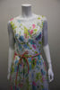 Vintage 1960s floral print dress