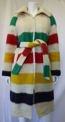 Hudson Bay Wool Coat with Hood