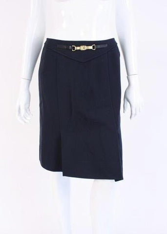 Vintage CELINE Navy Skirt