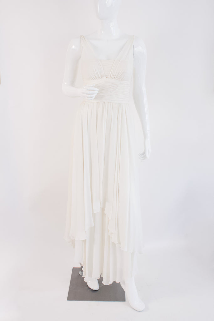 Rare Vintage CHANEL S/S 1992 Tulle Gown at Rice and Beans Vintage