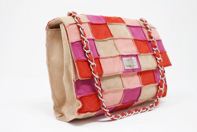 Vintage CHANEL Patchwork Reissue Flap Bag at Rice and Beans Vintage