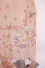 vintage hand painted piano shawl 
