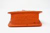 Rare Vintage GIORGIO'S PALM BEACH Orange Ostrich Bag
