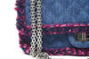 CHANEL Denim & Tweed Reissue Double Flap 225 Bag