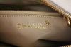 Vintage Chanel Creme Caviar Leather Handbag 