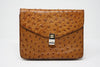 Rare Vintage CELINE Ostrich Handbag Or Clutch