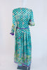 Vintage 70's RICHILENE Silk Dress