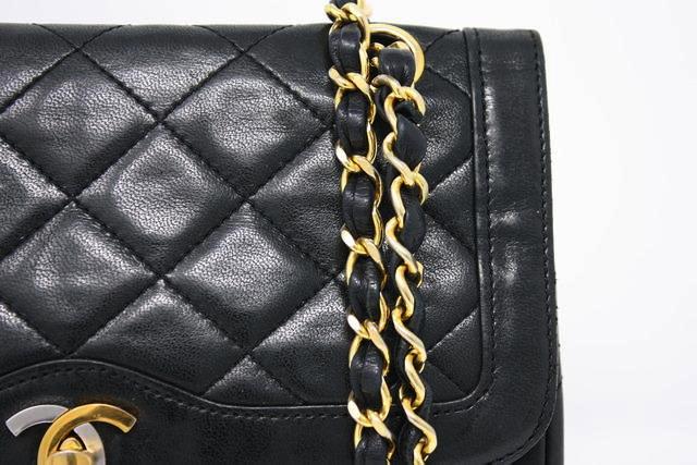 Rare Vintage 80's CHANEL Double Flap Bag at Rice and Beans Vintage