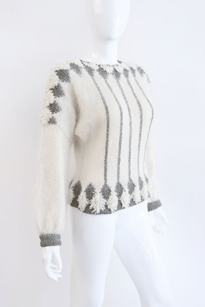 Vintage 80's ESCADA Textured Knit Sweater