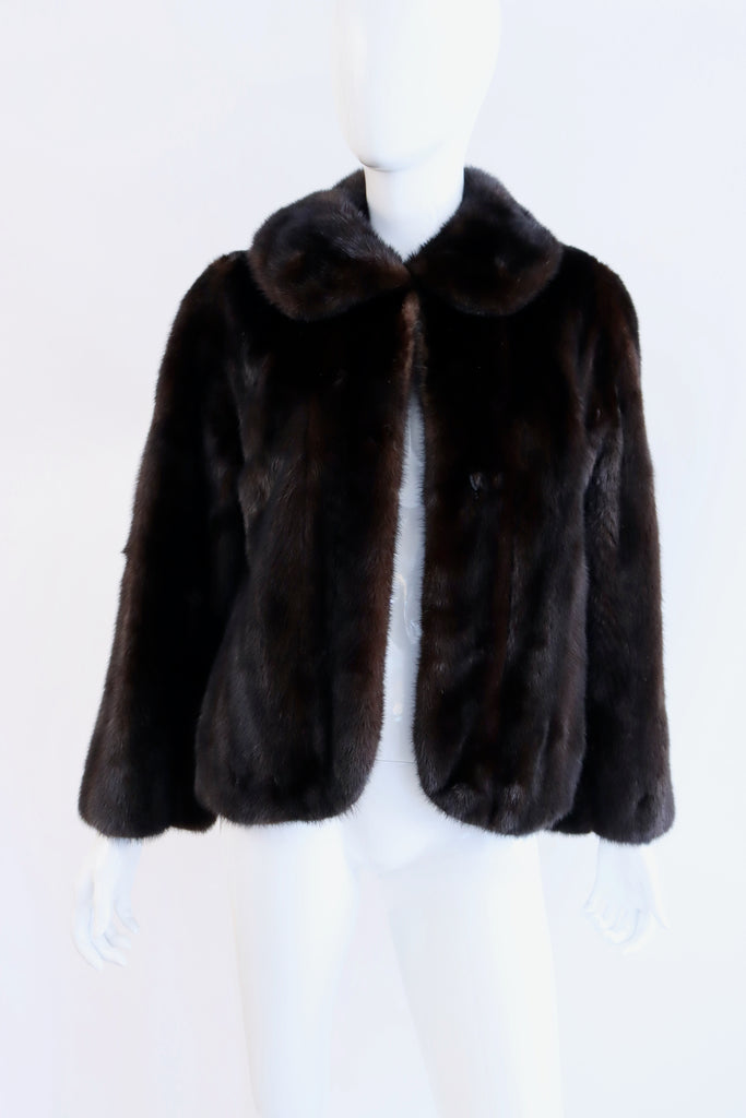 Vintage 60's GALANOS Mink Fur Jacket