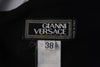 Vintage Gianni Versace Little Black Dress Strapless 