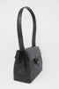 Vintage Chanel black basket bag 