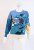 Vintage 80's KRIZIA Dragon Dino Sweater