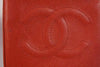 Vintage Chanel red caviar belt bag fanny pack 
