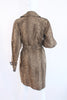 Vintage GIANNI VERSACE Snake Print Trench Coat