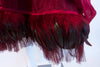 Rare CAROLINA HERRERA One Shoulder Dress w/Feathers