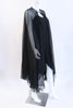 Vintage 70's ADOLFO Silk Chiffon Rhinestone Dress With Cape