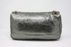Vintage CHANEL Pewter Reissue "Drill" Flap Bag