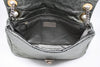 Vintage CHANEL Pewter Reissue "Drill" Flap Bag