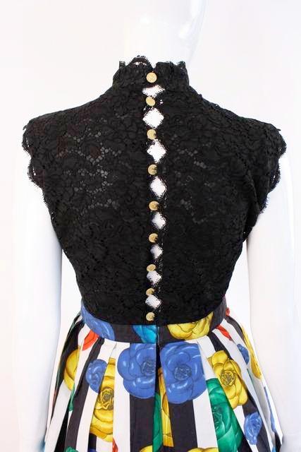 Rare Vintage CHANEL S/S 1988 Dress at Rice and Beans Vintage