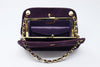 Rare Vintage CHANEL Purple Chevron Bag