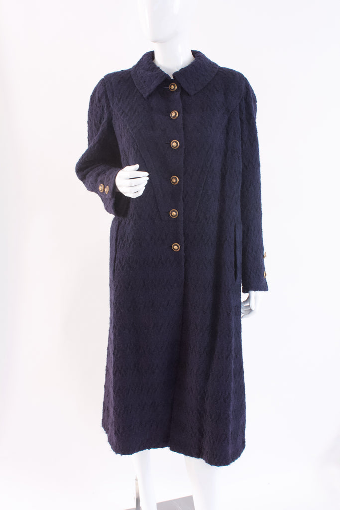 Rare Vintage 80's CHANEL Haute Couture Boucle Coat