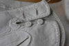 1950s HERMES Unused White Leather Gloves