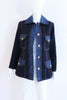 Rare Vintage CHANEL Fall 1991 Denim & Boucle Suit