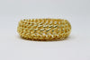 KENNETH JAY LANE Gold Chain Clamper Bracelet